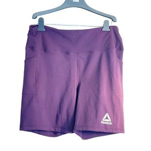 Reebok biker shorts!